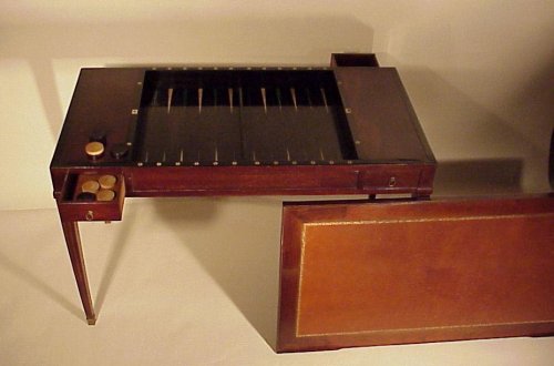 Writing table Backgammon